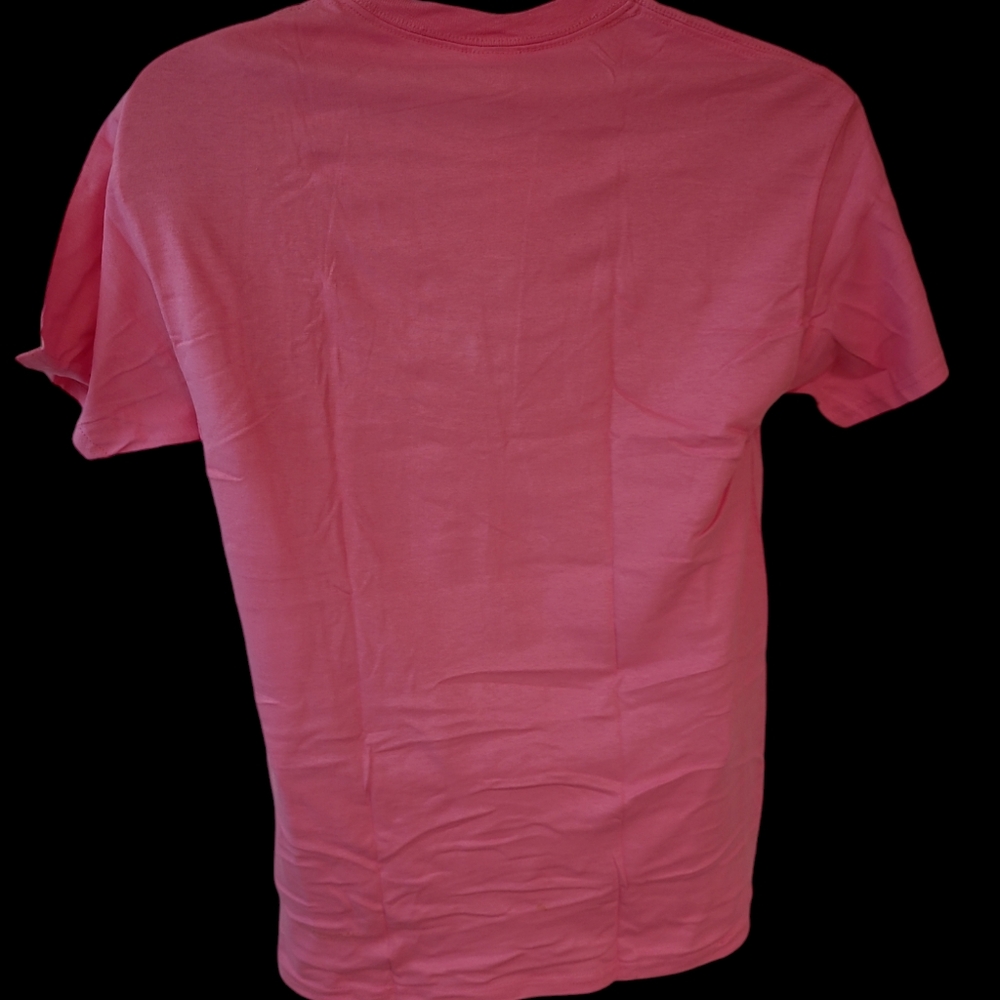 57 Chevy Car In Front Of Diner Ladies Short Sleeve T-shirt Size L - Picture 2 of 4